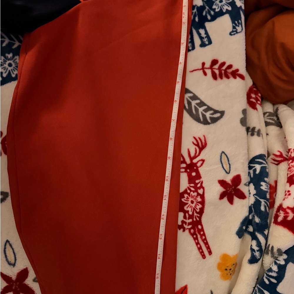 Elegant Embroidered Orange Blazer - Picture 9 of 11